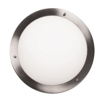 CANDELLUX 12-69955 AQUILA LAMPA SUFITOWA PLAFON 18 1X40W G9 SATYNA NIKIEL IP44 (BŻ)