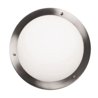 CANDELLUX 12-69955 AQUILA LAMPA SUFITOWA PLAFON 18 1X40W G9 SATYNA NIKIEL IP44 (BŻ)
