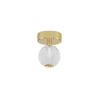 Luces Exclusivas CANA LE42691 LAMPA SUFITOWA LED złoty