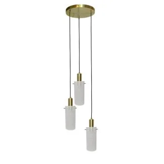 LIGHT PRESTIGE Lampa wisząca Tirana 3xE27 biała LP-945/3P WH