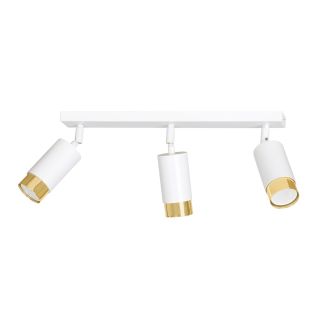 EMIBIG 963/3 LAMPA SUFITOWA HIRO 3 WH/GOLD
