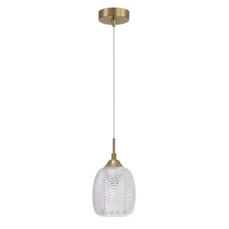 Luces Exclusivas ALCALA LE41854 LAMPA WISZĄCA złoty
