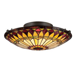 ELSTEAD West End QZ-WEST-END-F 2 Light Medium Floating Flush Mount