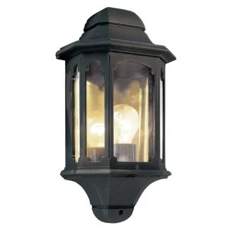 ELSTEAD CHAPEL CP7 BLACK Half Lantern
