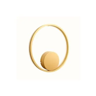 AZZARDO AZ4706 HALO 40 WALL GO DECORATIVE WALL GOLD