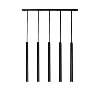 ANTIGO Lampa wisząca Yabu 5 - Czarna (700 mm) 5528