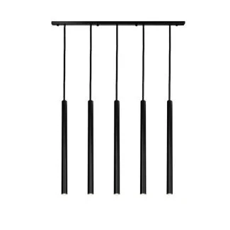 ANTIGO Lampa wisząca Yabu 5 - Czarna (700 mm) 5528