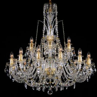 ECRYSTAL ZYR-18 Crystal-DG (gold tubes)