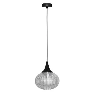 CANDELLUX 50101275 LAMPA WISZĄCA EXETER 145mm 1 CZARNY