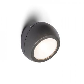 RENDL R13502 SIV natynkowa antracyt 230V LED 6W 120° IP54 3000K