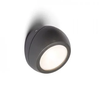 RENDL R13502 SIV natynkowa antracyt 230V LED 6W 120° IP54 3000K