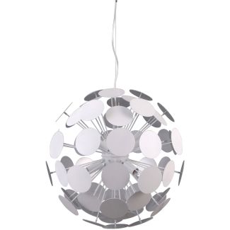 ITALUX Mailone AD20180/6 WH+SILV lampa wisząca