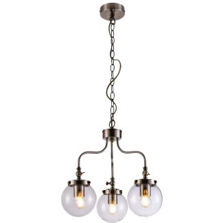 CANDELLUX 33-70869 BALLET LAMPA WISZĄCA 3X40W E27 PATYNOWY