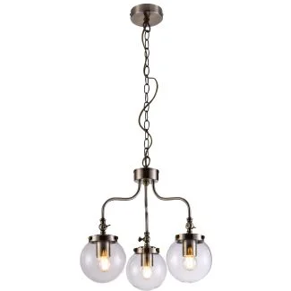 CANDELLUX 33-70869 BALLET LAMPA WISZĄCA 3X40W E27 PATYNOWY