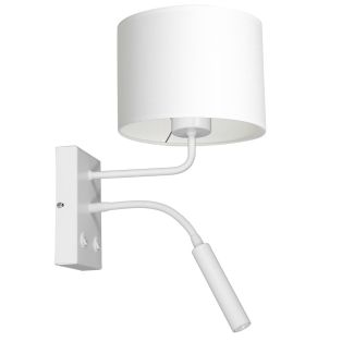 LUMINEX 3423 oprawa ścienna Arden kinkiet biały