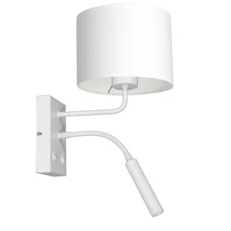 LUMINEX 3423 oprawa ścienna Arden kinkiet biały