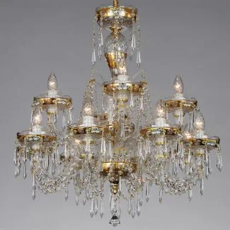 ECRYSTAL ZYR-12 Crystal-gilded