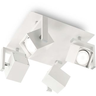 IDEAL LUX MOUSE PL4 BIANCO 073583
