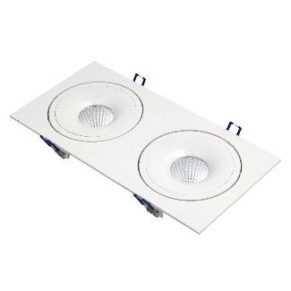OXYLED 892817 STILLO SQ DUE 2X15W KOLOR BIAŁY