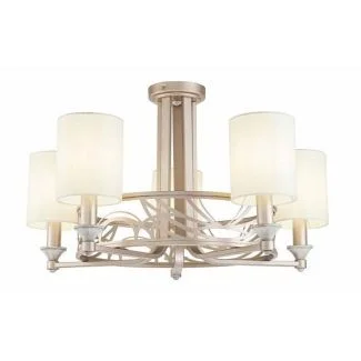 MAYTONI H004CL-05BG House Vittoria Chandelier Cream with Gold