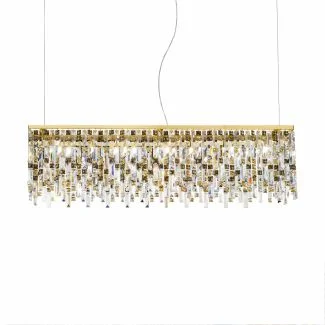 KOLARZ 1314.87.3.P1.KPTGN PRISMA lampa wisząca złoto 24K