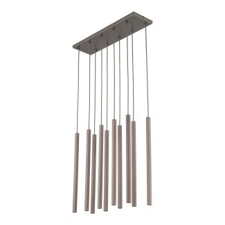 TK-LIGHTING 11490 FERRO NEW BROWN LAMPA WISZĄCA 10XG9 LISTWA