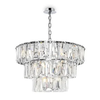 MAYTONI MOD043PL-18CH Modern Puntes Pendant Lamp Chrome