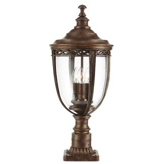 ELSTEAD ENGLISH BRIDLE FE/EB3/L BRB 3Lt Large Pedestal