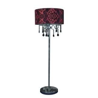 CANDELLUX 53-80465 ASTOR LAMPA PODŁOGOWA 3X40W E14 + ABAŻUR 77-30743