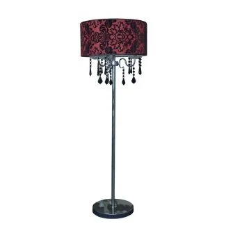 CANDELLUX 53-80465 ASTOR LAMPA PODŁOGOWA 3X40W E14 + ABAŻUR 77-30743