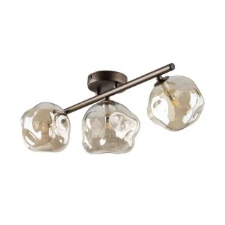 TK-LIGHTING 11035 LAVA BROWN LAMPA SUFITOWA 3XG9