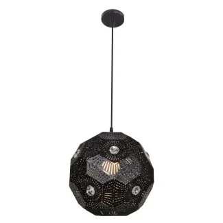 CANDELLUX 31-69764 EUPHORIA LAMPA WISZĄCA 30 1X40W E27 CZARNY