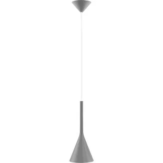HELLUX 8541136 Lampa wisząca szara Zen 1pł
