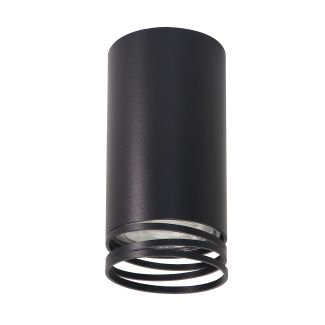 CANDELLUX 2228150 TUBA LAMPA SUFITOWA CZARNY 1X15W GU10 ŚR. 5,5 CM