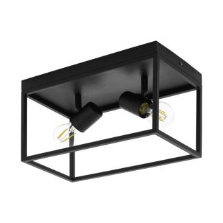 EGLO 98332 LAMPA SILENTINA OPRAWA SUFITOWA DL/2 E27 SCHWARZ SILENTINA
