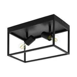 EGLO 98332 LAMPA SILENTINA OPRAWA SUFITOWA DL/2 E27 SCHWARZ SILENTINA
