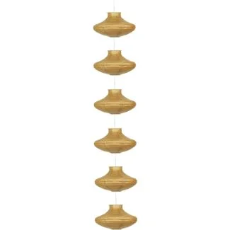 CANDELLUX 3494061-14 GRIFF - ZWIS /6 PAPIEROWY ŚR.25 CAPPUCINO E-14 6X40W