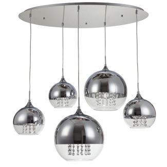 MAYTONI P140-PL-170-5-N Pendant Fermi Pendant Lamp Nickel