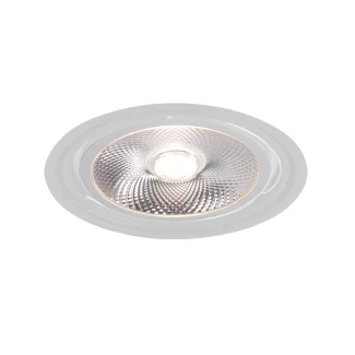 ANTIGO Lampa wpuszczana Wasabi - Biała 7384