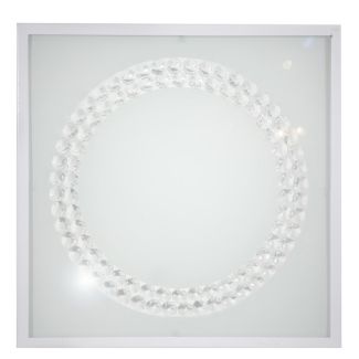 CANDELLUX 10-60648 LUX PLAFON 29X29 16W LED 6500K BIAŁY DUŻY RING