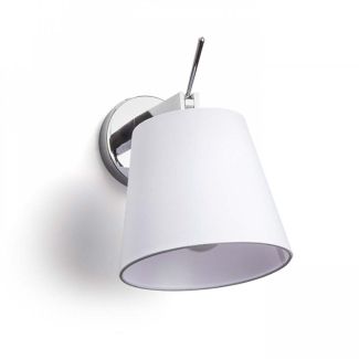 RENDL R11976 JERSEY ścienna biała chrom 230V E27 42W