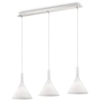 IDEAL LUX COCKTAIL SB3 SMALL BIANCO 074245