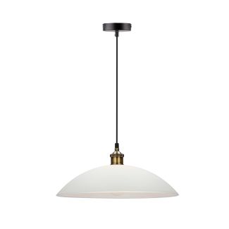CANDELLUX 31-20611 DEXTER 3 LAMPA WISZĄCA MIEDZIANY 1X60W E27 KLOSZ BIAŁY