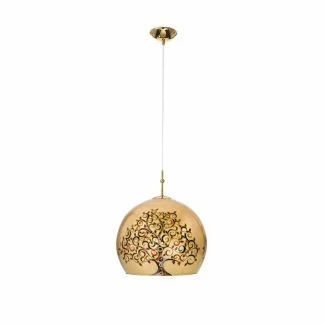 KOLARZ 0392.31M.3.AL.MU LUNA lampa wisząca złoto 24K