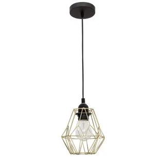 Luces Exclusivas QUIBOR LE42157 LAMPA WISZĄCA mosiądz