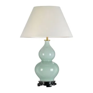 ELSTEAD DL-HARBIN-TL-CEL Lampa stołowa Harbin - 1 PŁ - Seledynowa