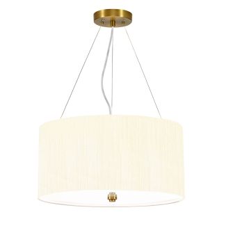 ELSTEAD DL-PEARCE18-3LT-IV-AB Lampa wisząca 46 cm Pearce - 3 PŁ - Postarzany mosiądz