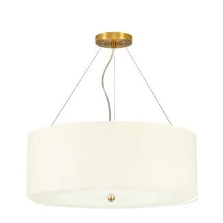 ELSTEAD DL-PEARCE22-5LT-IV-AB Lampa wisząca 56 cm Pearce - 5 źródeł światła - Postarzany mosiądz