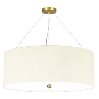 ELSTEAD DL-PEARCE26-5LT-IV-AB Lampa wisząca 66 cm Pearce - 5 źródeł światła - Postarzany mosiądz