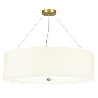 ELSTEAD DL-PEARCE30-7LT-IV-AB Lampa wisząca 76 cm Pearce - 7 źródeł światła - Postarzany mosiądz